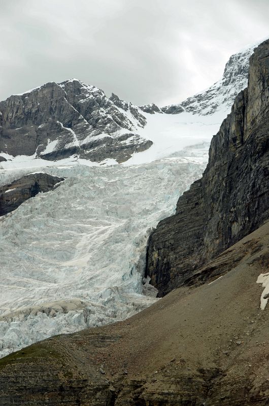 16 Mount Waffl and Berg Glacier From Helicopter On Flight To Robson Pass